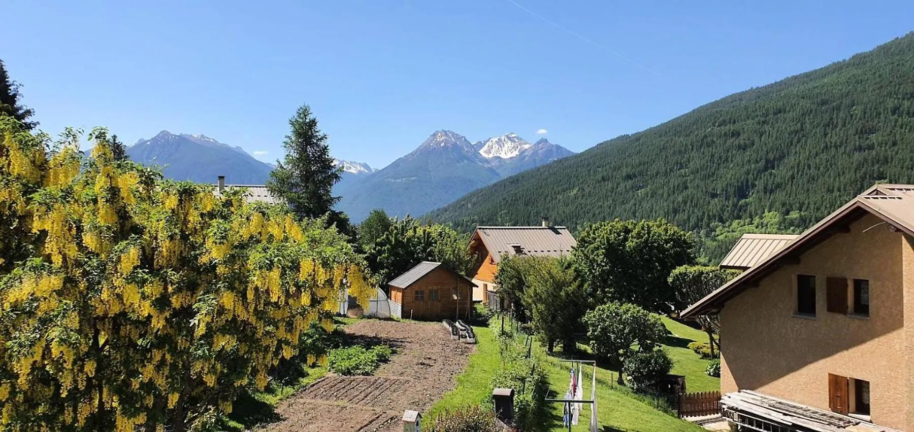 아파트 Residence Maison De Pays La Villette - Appartement Type Chalet Renove - Acces Pistes Par Navette - Vue Panoramique Mae-2904 생샤프리